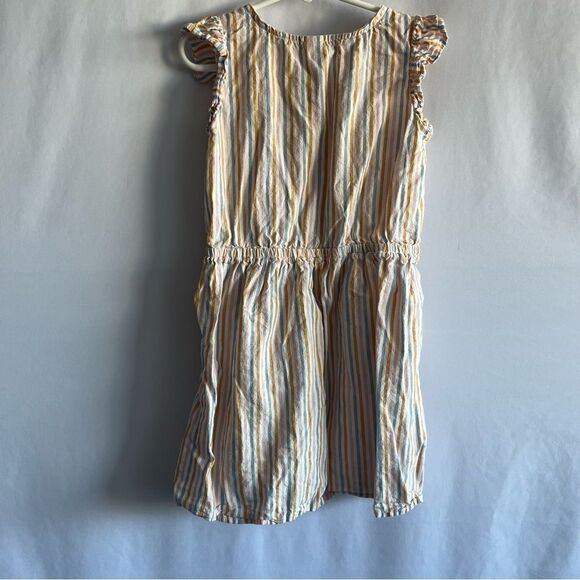 Kid's Oshkosh B'Gosh Striped Button Front Dress - Picture 6 of 7
